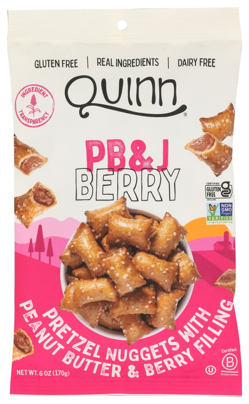QUINN: PBandJ Berry Filled Pretzel Nuggets, 6 oz