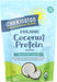 
CLEAN INGREDIENT LABEL “ ONLY 3 Ingredients: Organic Coconut Powder, Organic Pumpkin Powder &amp; Organic Pea Powder.
PLANT-BASED “ Protein Derived from Coconut and Plant-Based Proteins.
EASY TO EAT “ Vegan, Gluten Free and No Sugar Added.
RICH IN PROTEIN &amp; FIBER “ 20g of Protein Per Serving and 6g of Fiber.
