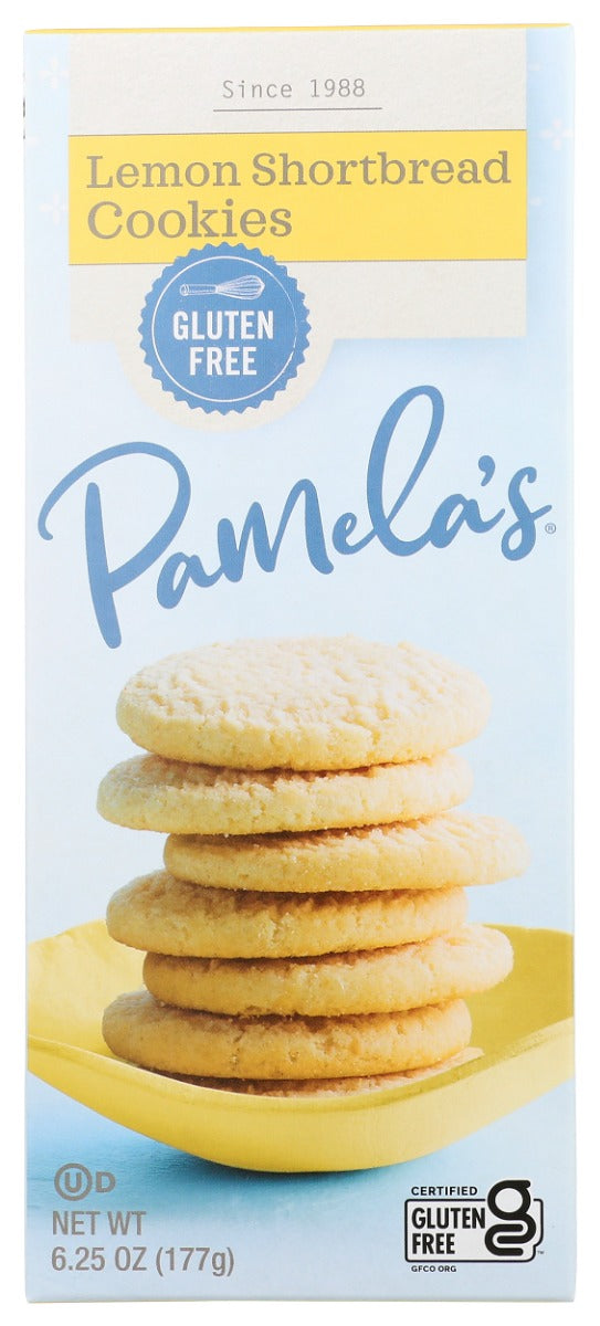 This is a nice cookie with tea or for dessert. Fun Fact: Pamela created this cookie when she was pregnant with her daughter because she craved lemon!