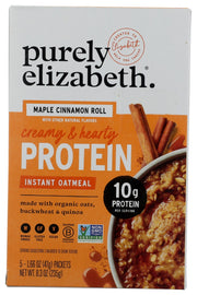 PURELY ELIZABETH: Maple Cinnamon Roll Instant Oatmeal, 8.3 oz