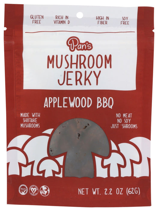 PANS: Applewood Bbq Mushroom Jerky, 2.2 oz