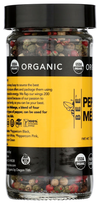 BEESPICES: Organic Peppercorn Melange, 1.6 oz