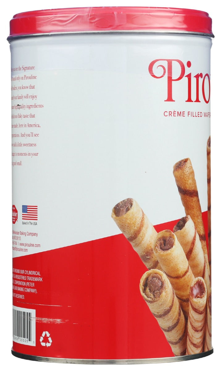 DEBEUKELAER: Pirouline Creme Filled Wafers Chocolate Hazelnut, 14.1 oz