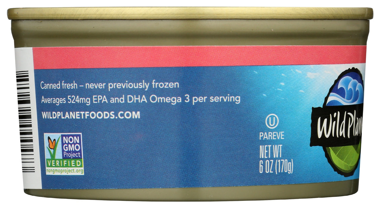 WILD PLANET: Wild Pink Salmon, 6 oz
