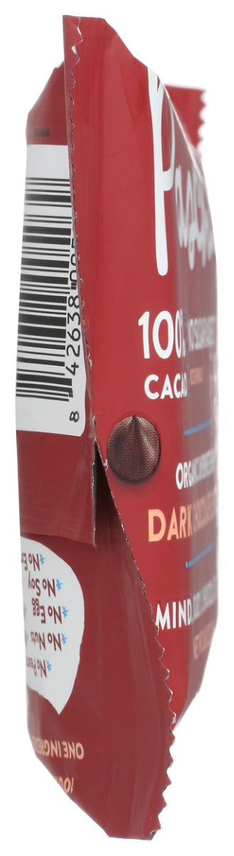 PASCHA: 100 Percent Cacao Organic Vegan Unsweetened Dark Chocolate Chips, 8.8 oz