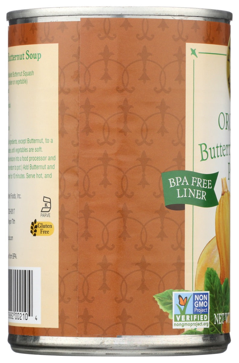 FARMERS MARKET FOODS: Organic Butternut Squash Puree, 15 oz