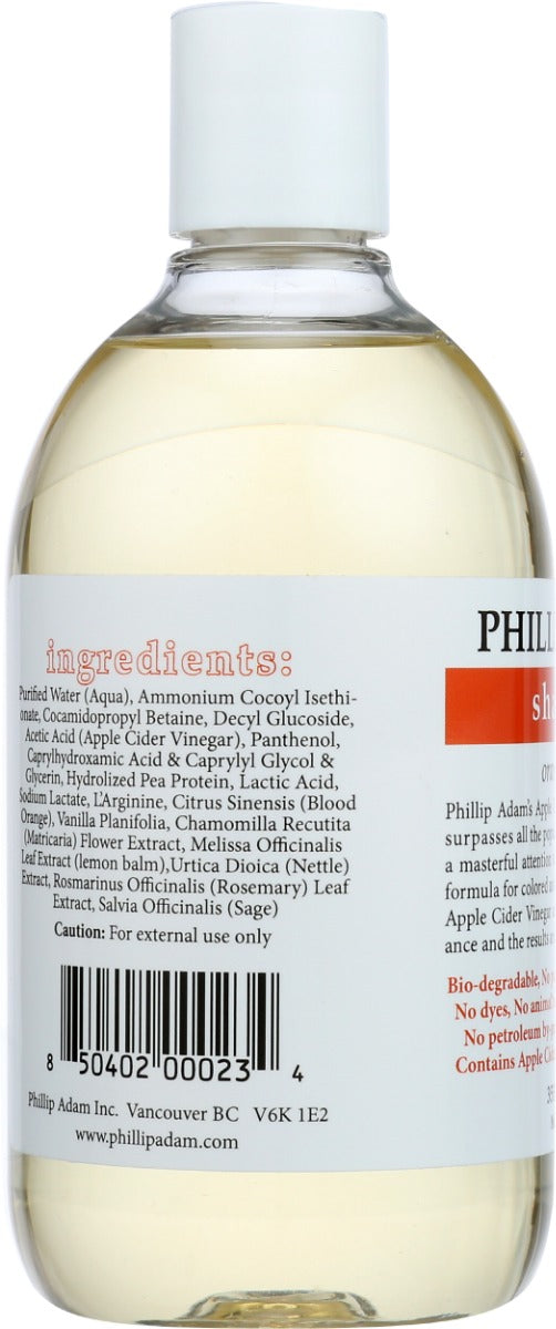 PHILLIP ADAM: Orange Vanilla Shampoo, 12 oz