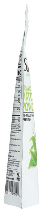 SUNFOOD SUPERFOODS: Matcha Green Tea Powder Organic, 4 oz