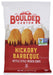 We never want a great summer barbeque to end¦that's why we created our Hickory Barbeque chips for those days when you can't get outside. Made from an original family recipe with premium, American grown potatoes, our chips are thickly sliced and kettle cooked in small batches “ guaranteeing a satisfying crunch that can be heard throughout the canyon.