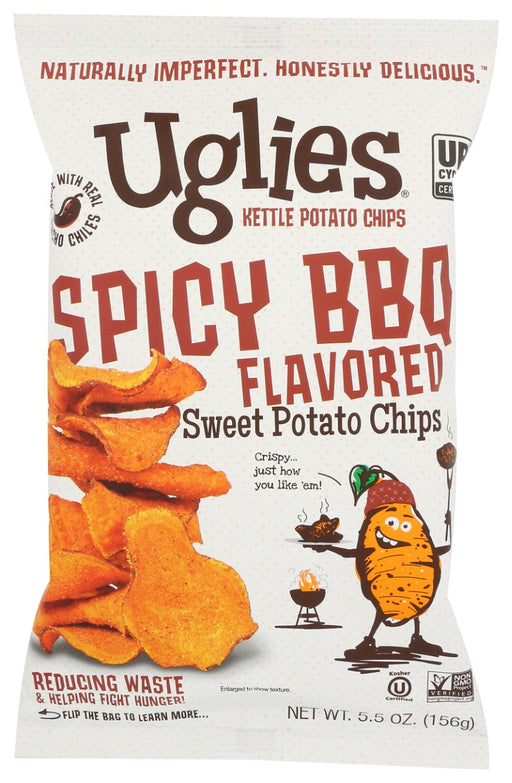 UGLIES: Spicy BBQ Sweet Potato Chips, 5.5 oz