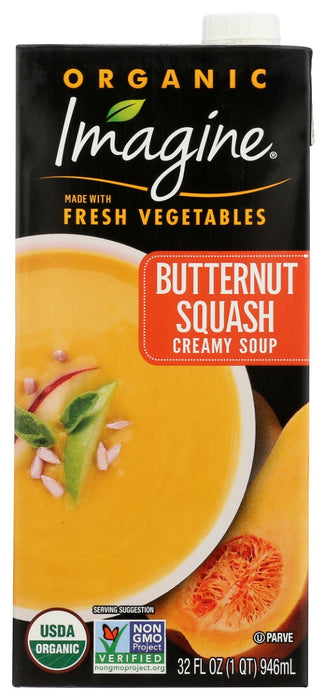 Enjoy the earthy goodness of premium organic butternut squash harvested at the peak of freshness and then slow-simmered with a hint of cinnamon for the perfect balance of sweet and savory. It's a delicious twist on a trusted classic. Enjoy alone or serve over cheese ravioli for a quick entree.