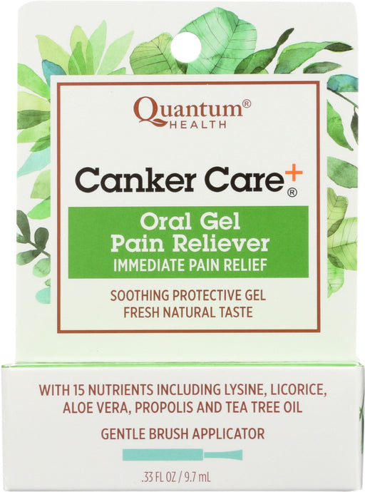 QUANTUM: Canker Care Oral Gel, 0.33 oz
