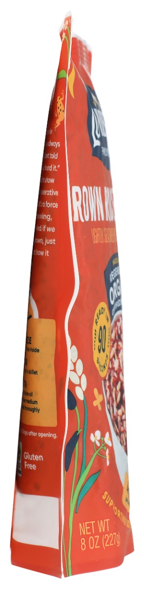 LUNDBERG: Organic 90 Second Brown Rice and Quinoa, 8 oz