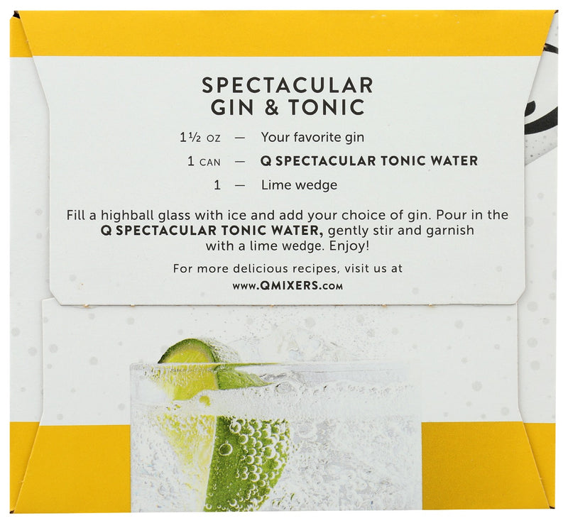Q TONIC: Tonic Water 4Pk, 30 fo