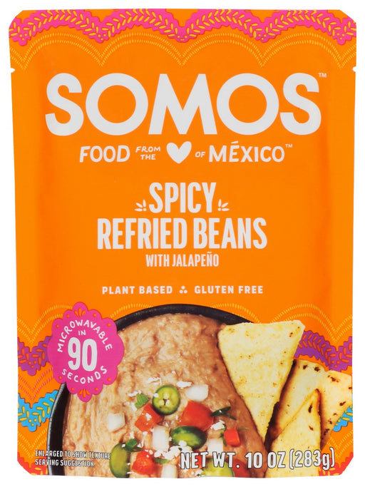 SOMOS: Spicy Refried Beans, 10 oz