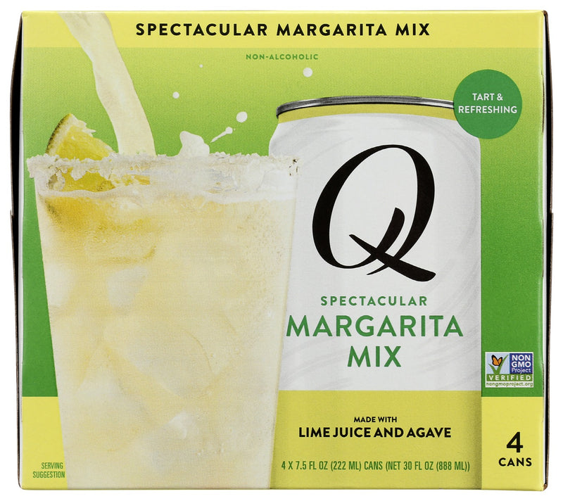 Q TONIC: Margarita Mix 4Pk, 30 fo