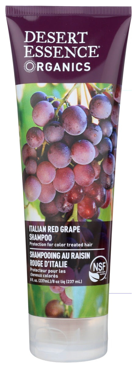 DESERT ESSENCE: Italian Red Grape Shampoo, 8 fo - No Brand For Less