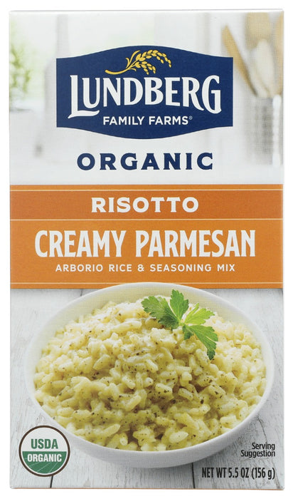 LUNDBERG: Organic Creamy Parmesan Risotto, 5.5 oz