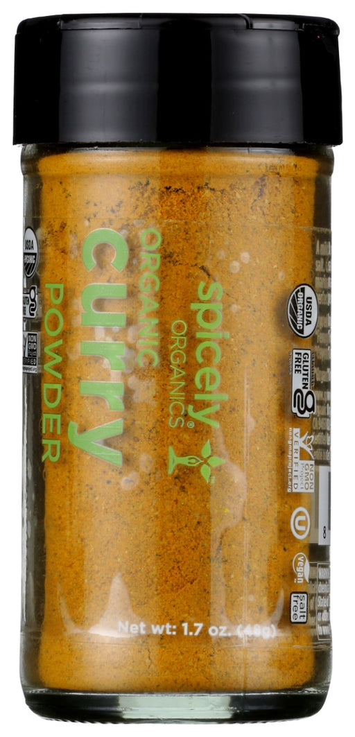 SPICELY ORGANICS: Organic Curry Powder Jar, 1.7 oz