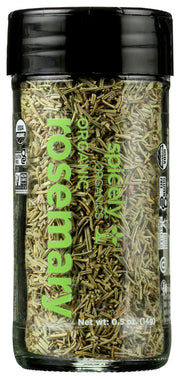 SPICELY ORGANICS: Organic Rosemary Whole Jar, 0.5 oz