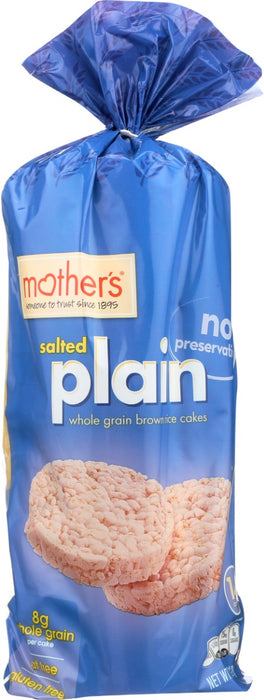 MOTHERS: Salted Plain Brown Rice Cakes, 4.5 oz