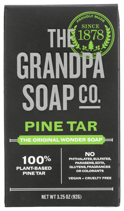 Our Pine Tar bar is proudly recognized by the National Psoriasis Foundation.
Our pine tar bar soap has long been used as a home remedy to treat symptoms associated with psoriasis. Our bar is dermatologist tested safe for sensitive skin and relieves itchiness while providing an all-over deep cleanse. This powerful 3in1 bar can be used on face, body, and hair.