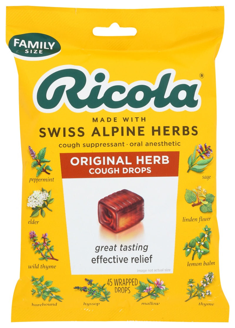 Using high-quality herbs grown high in the Swiss mountains to make our world famous herb cough drop. Along with its pleasing herbal taste and unique square shape, it provides you soothing relief from coughs due to colds or flus. And today, it can also help with itchy throats from allergies. Or with daily voice care for dry and hoarse throats.