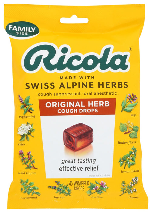 Using high-quality herbs grown high in the Swiss mountains to make our world famous herb cough drop. Along with its pleasing herbal taste and unique square shape, it provides you soothing relief from coughs due to colds or flus. And today, it can also help with itchy throats from allergies. Or with daily voice care for dry and hoarse throats.