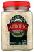 Arborio is The Risotto Rice. With a vibrant burst of inspiration arborio rice will elevate your next dish into something truly unforgettable. An essential ingredient in classic risotto recipes, the bold, medium-grain rice is high in starch, giving the dish its signature silky texture and al dente bite. Served in our iconic transparent jar with the distinct red cap, our Arborio rice is of the most discerning quality, offering versatility for an impressive and eclectic array of creative culinary endeavors.