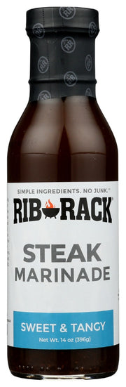 Elevate your steak with this sweet and tangy marinade, effortlessly adding flavor while tenderizing your meat. Simply pour over uncooked steak, chill for at least 30 minutes, drain the excess, then grill, bake or saut.