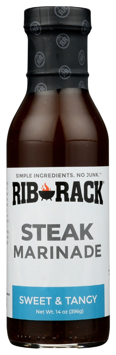 Elevate your steak with this sweet and tangy marinade, effortlessly adding flavor while tenderizing your meat. Simply pour over uncooked steak, chill for at least 30 minutes, drain the excess, then grill, bake or saut.