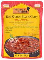 KITCHENS OF INDIA: Rajma Masala Red Kidney Beans Curry, 10 oz