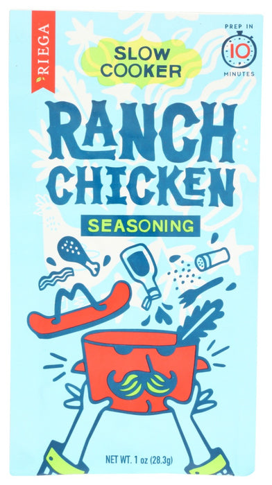RIEGA: Ranch Chicken Slow Cooker Seasoning, 1 oz