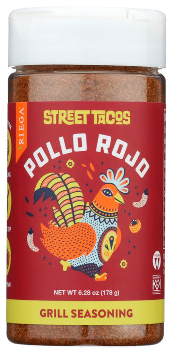 RIEGA: Pollo Rojo Grill Seasoning, 6.28 oz