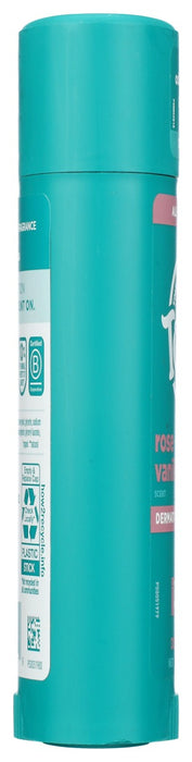 TOMS OF MAINE: Rose Vanilla Deodorant Stick, 3.25 oz
