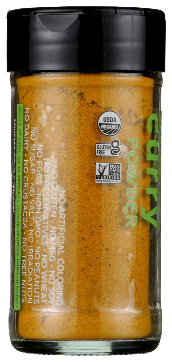 SPICELY ORGANICS: Organic Curry Powder Jar, 1.7 oz