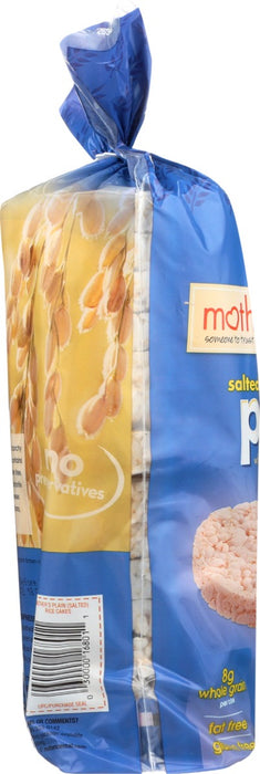 MOTHERS: Salted Plain Brown Rice Cakes, 4.5 oz