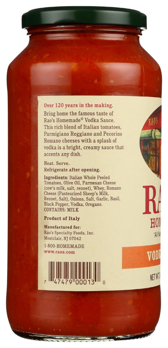 RAOS: Homemade Vodka Sauce, 24 oz