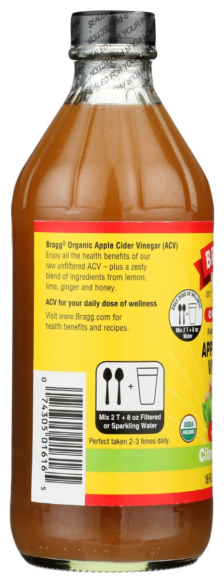 BRAGG: ACV Blends Citrus Ginger, 16 oz