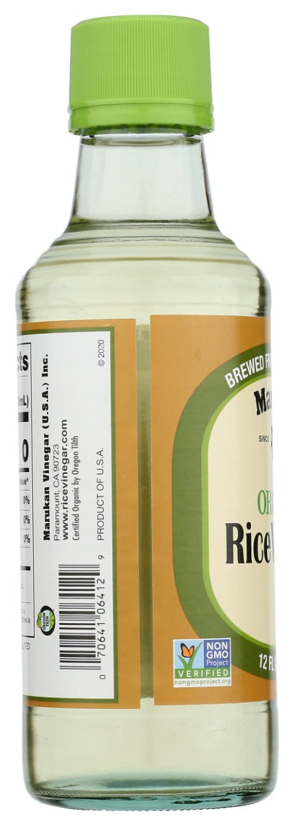 MARUKAN: Organic Rice Vinegar, 12 fo