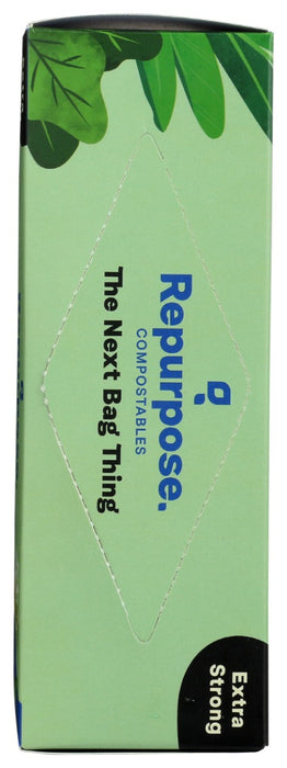 REPURPOSE: Compostable Tall Kitchen Bag 13gallon, 12 ea