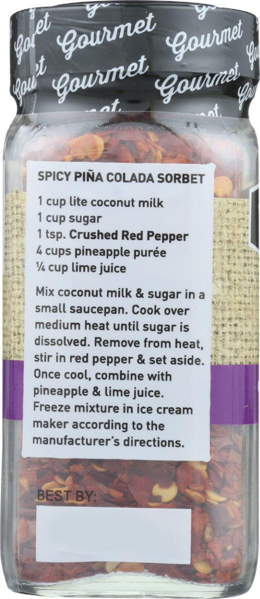 SPICE HUNTER: Chile Pepper Red Crushed, 1.3 oz