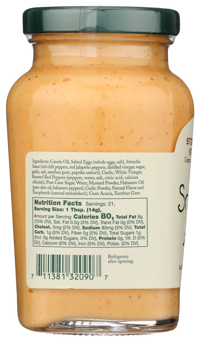 STONEWALL KITCHEN: Sriracha Aioli, 10.5 oz