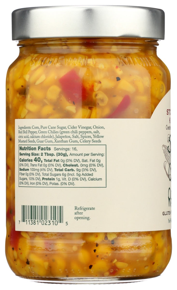 STONEWALL KITCHEN: Spicy Corn Relish, 17 oz