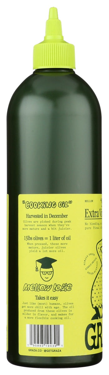GRAZA: Sizzle Extra Virgin Olive Oil, 750 ml - No Brand For Less