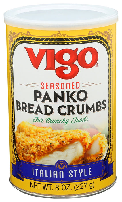 VIGO: Seasoned Panko Bread Crumbs, 8 oz