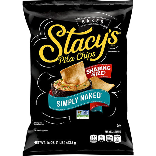 STACYS PITA CHIP: Simply Naked Pita Chips, 16 oz