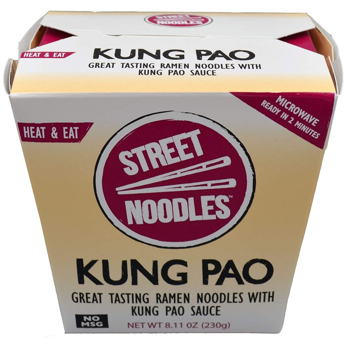 STREET NOODLES: Kung Pao Ramen Noodles, 8.11 oz