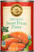 Organic sweet potato pure with the fresh, pure flavor you'd expect to find at a country produce stand. Our sweet potato is certified organic, non-GMO verified, gluten-free, grown in the USA and available in BPA-Free lined packaging. For the perfect finish to your favorite meals, add a little Farmer's Market.
