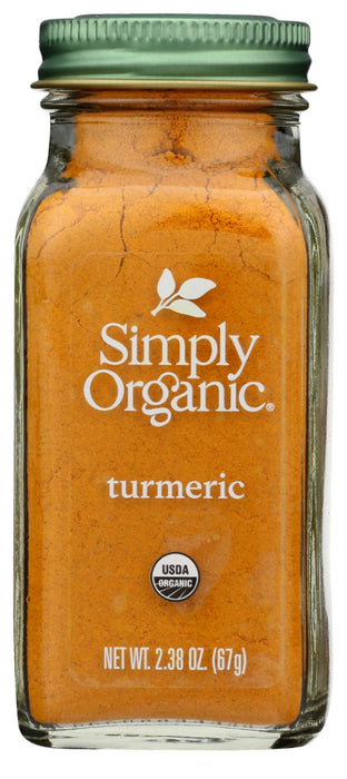 Simply Organic® ground Turmeric root has a deep golden-yellow color and a distinctive, pungent aroma. Its flavor resembles both ginger and pepper. Indispensable in curry powders and East Indian cooking, turmeric is also used in mustards, dressings, eggs and rice dishes.